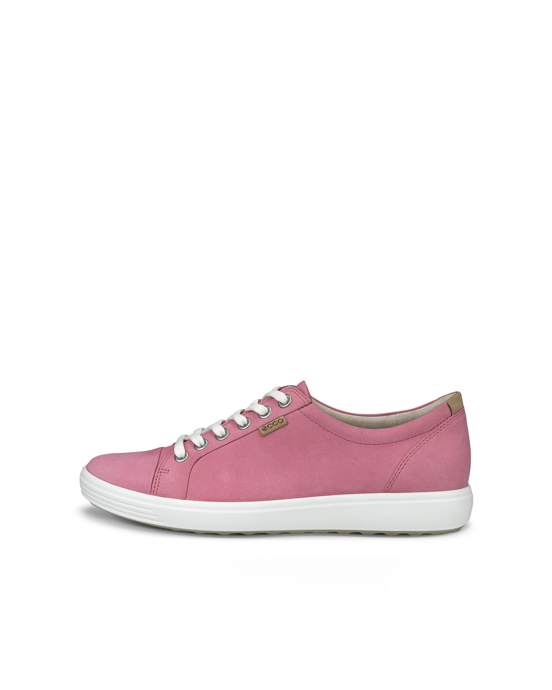 ECCO WOMEN'S SOFT 7 SNEAKER - Pink - Outside