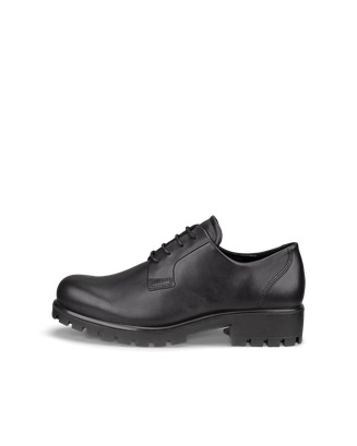 Zapatos Derby de piel ECCO® Modtray para mujer - Negro - Outside