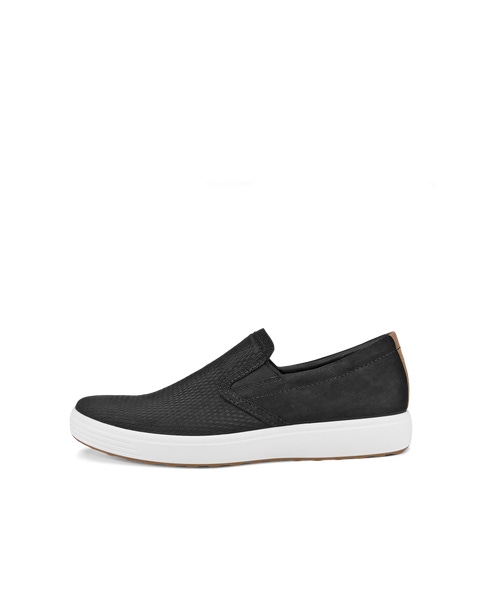 ECCO SOFT 7 MEN S SLIP ON Black