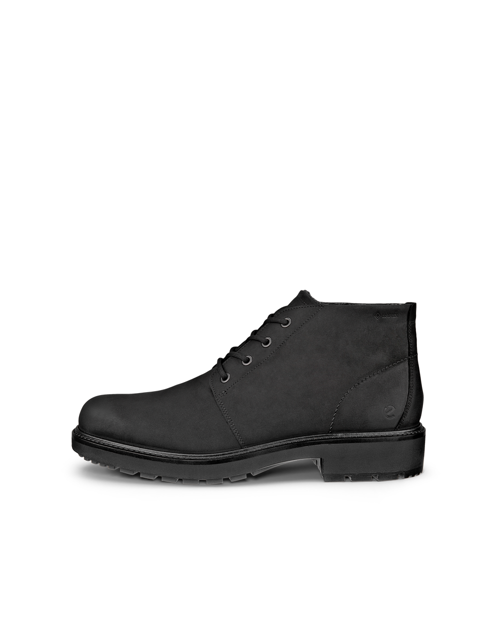 Botas chukka de nobuk ECCO® Metropole Oslo para hombre - Negro - Outside