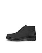 Botas chukka de nobuk ECCO® Metropole Oslo para hombre - Negro - Outside