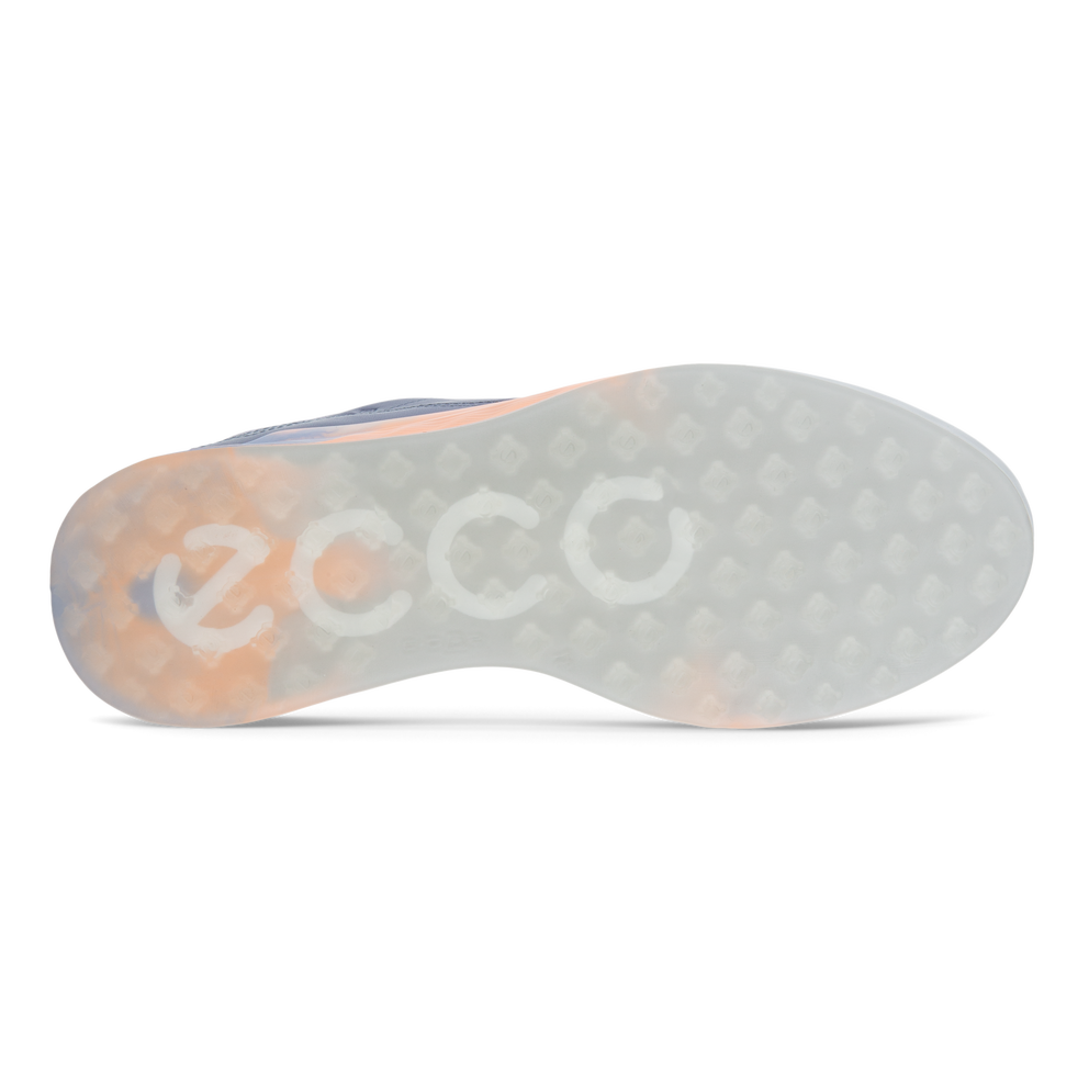 Zapatos golf de piel Gore-Tex ECCO® Golf S-Three para mujer - Azul - Sole