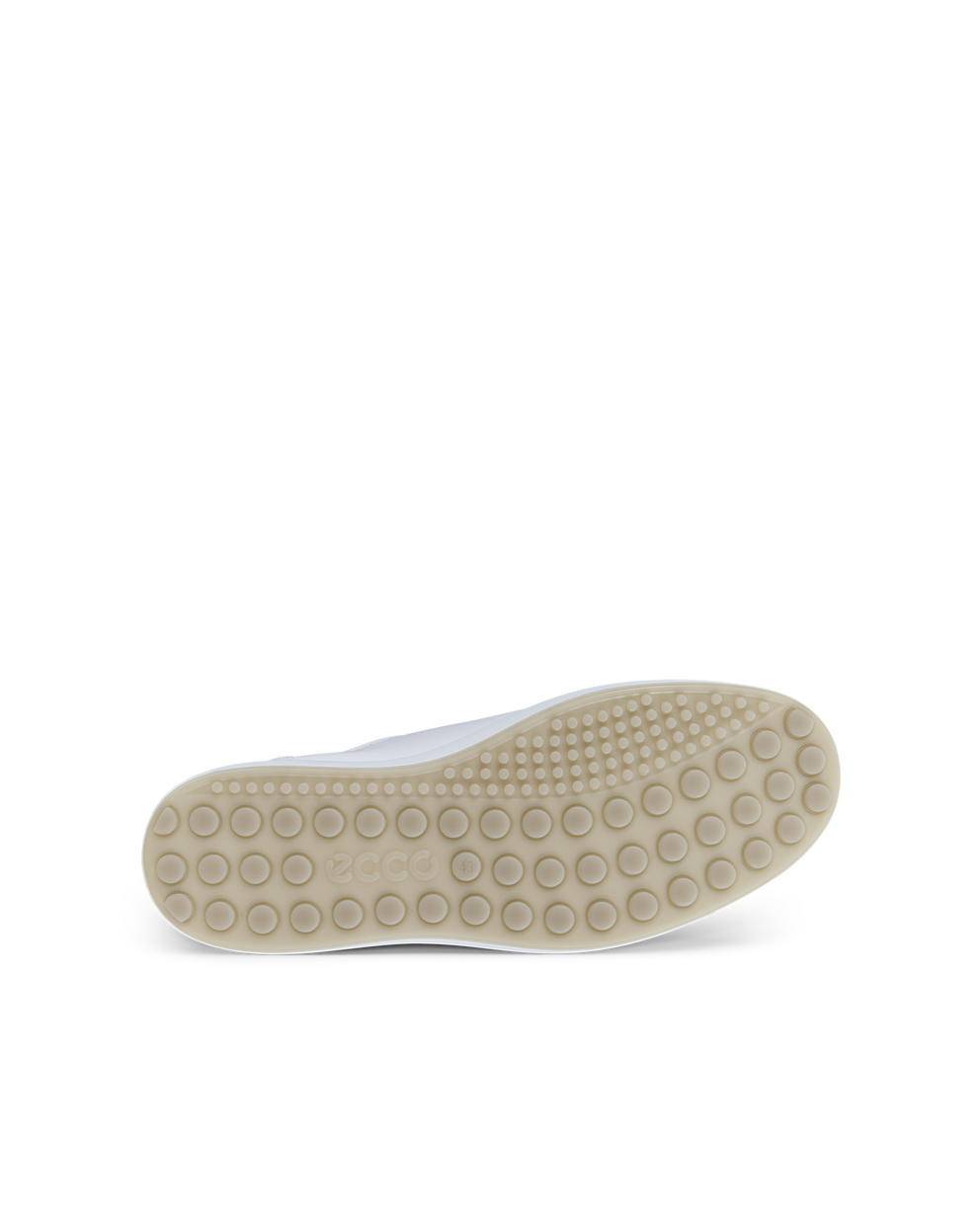 남성 ECCO® Soft 7 가죽 트레이너 - White - Sole