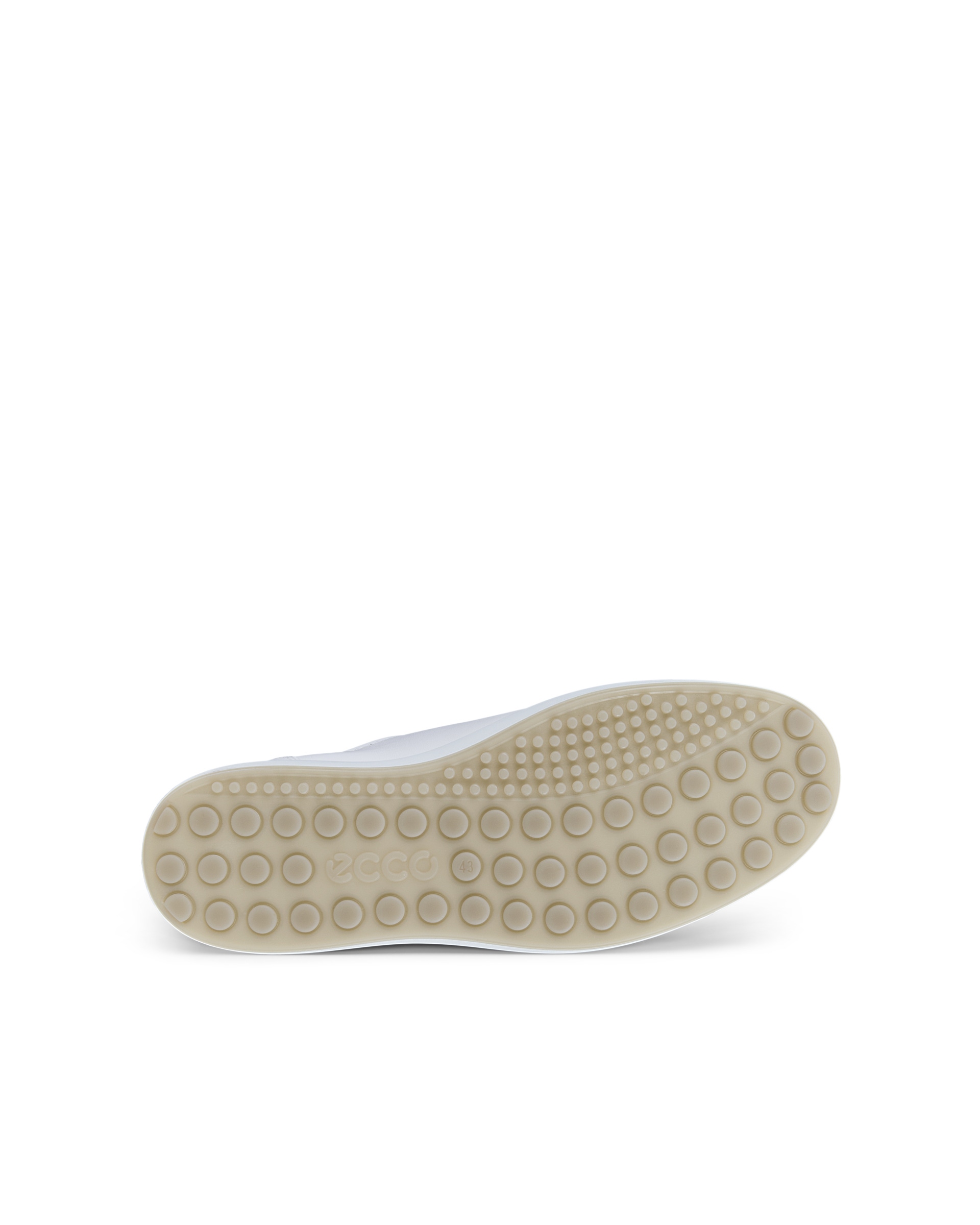 Men's ECCO® Soft 7 Leather Sneaker - White - Sole