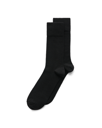 ECCO® Wool Mid-Cut Socks - Black - Main