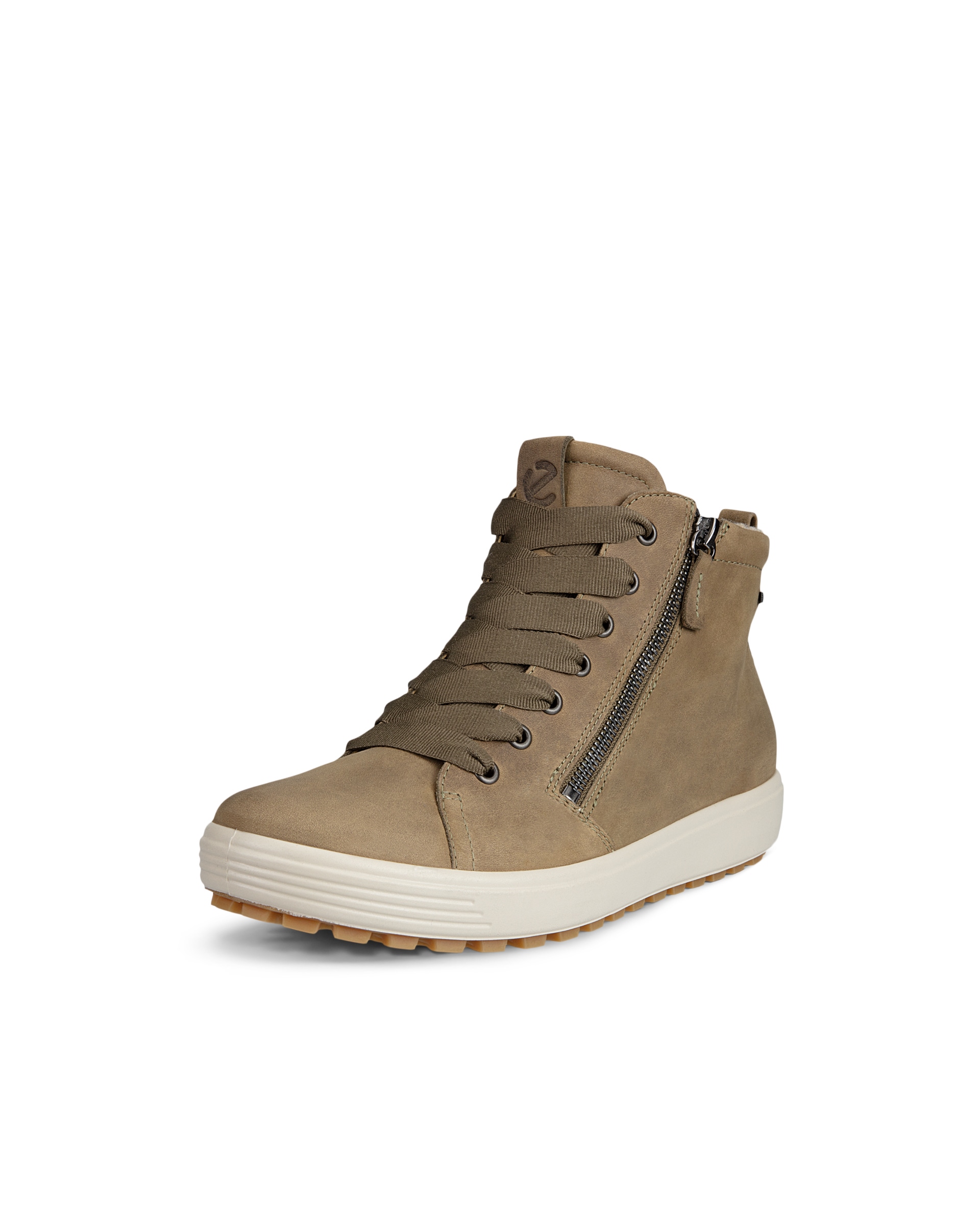 ECCO Womens Soft 7 TRED GTX Hi - Verde - Main