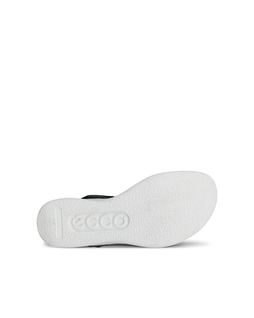 ECCO® Flowt sandale compensée liège et cuir pour femme - Noir - Sole