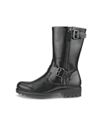 Botas de caña alta de piel ECCO® Modtray para mujer - Negro - Outside