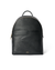 ECCO® Round Pack Pebbled sac à dos en cuir - Noir - Main