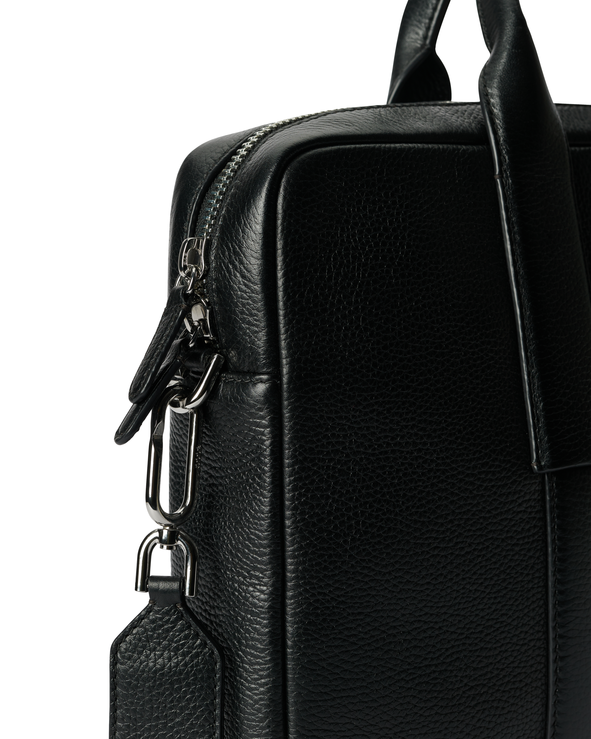 ★LOW CLASSIC★ LEATHER MEDIUM BAGBLACK LC257BA02BK ECCO City Laptop Bag | Black