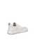 Men's ECCO® Cozmo Shoe Leather Moc-Toe Shoe - White - Back