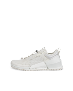 여성용 ECCO® Biom 2.0 텍스타일 트레이너 - White - Outside