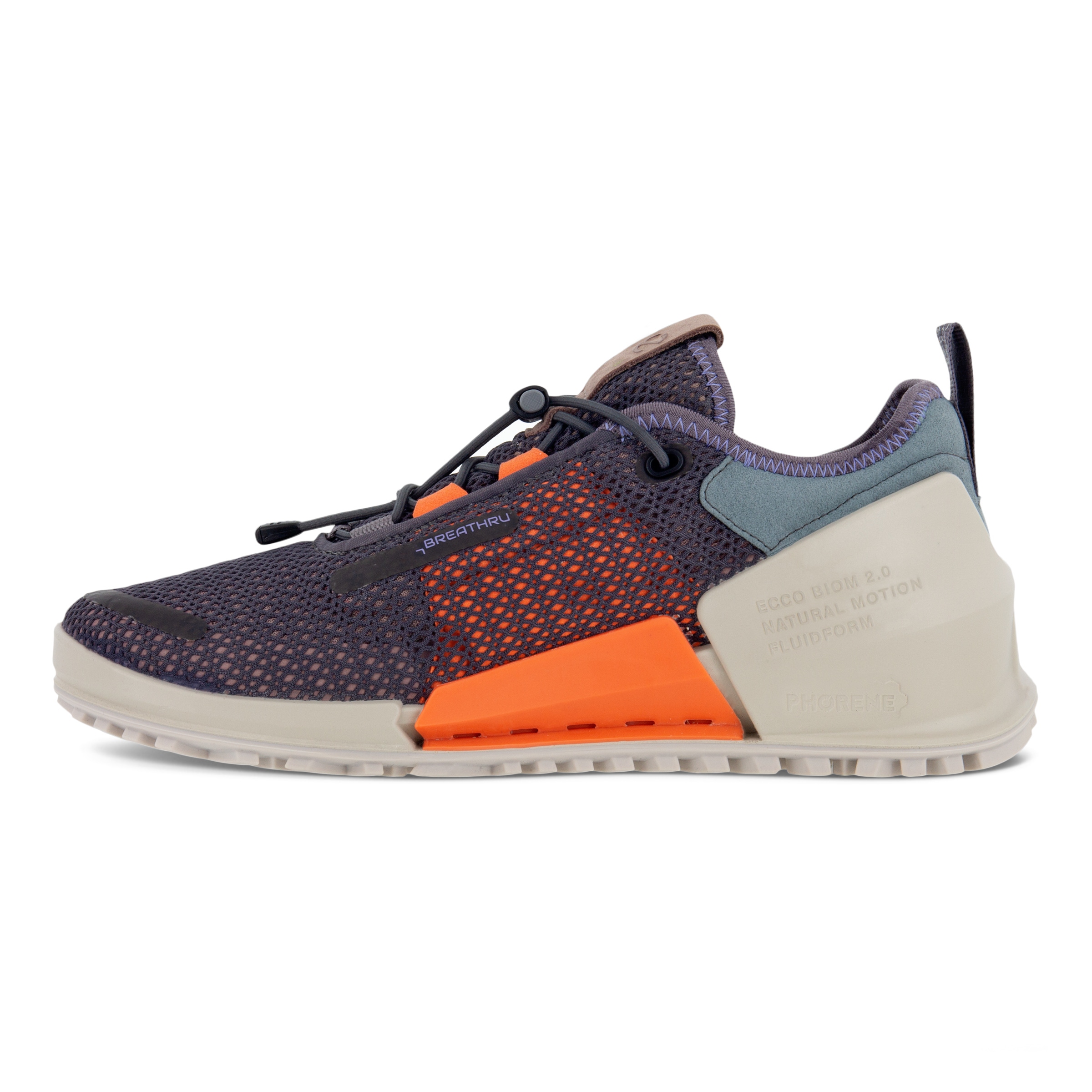 Zapatillas de tela ECCO® Biom 2.0 para mujer - Gris - Inside