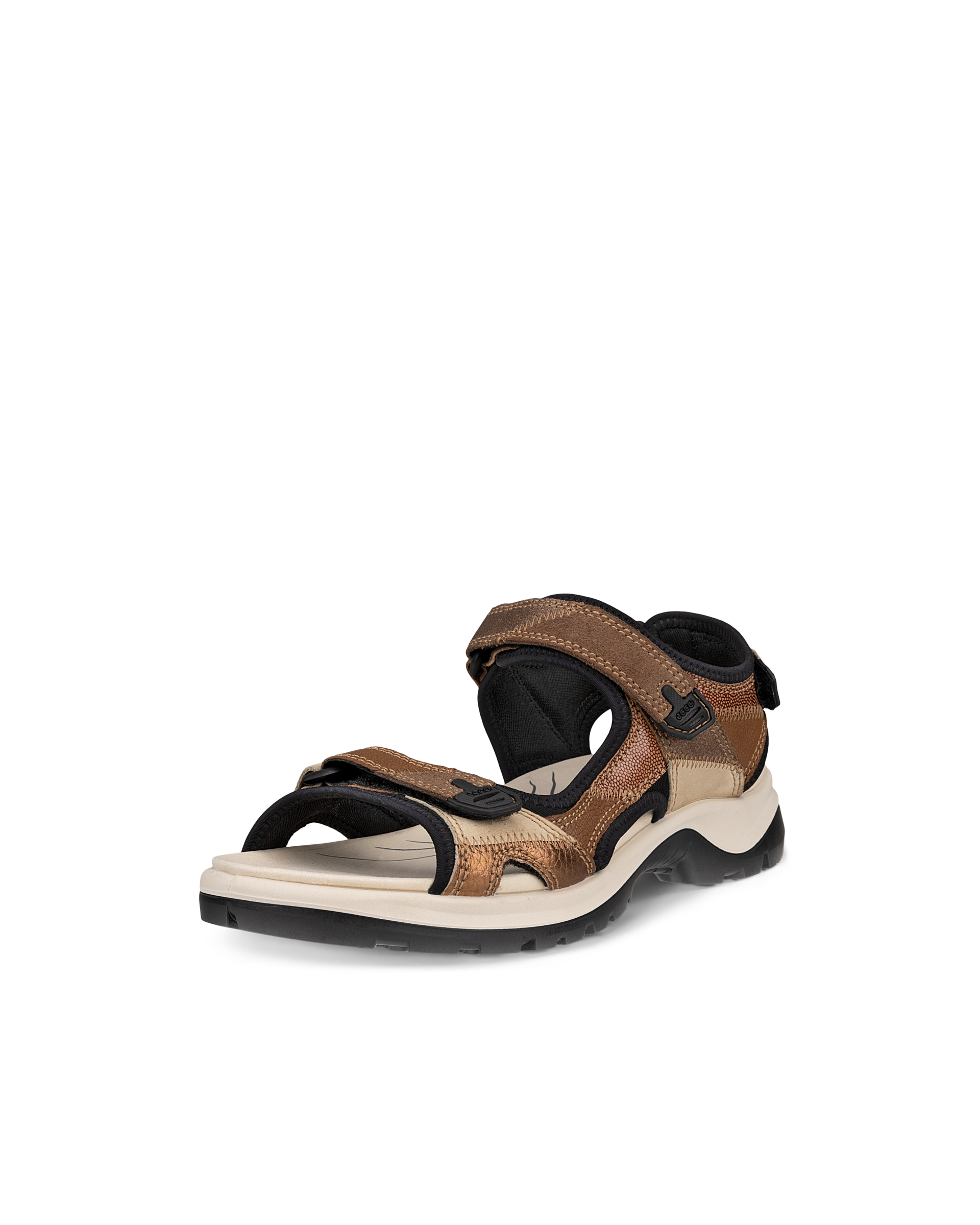 Women's ECCO® Offroad Nubuck Hiking Sandal - Multicolor - Main