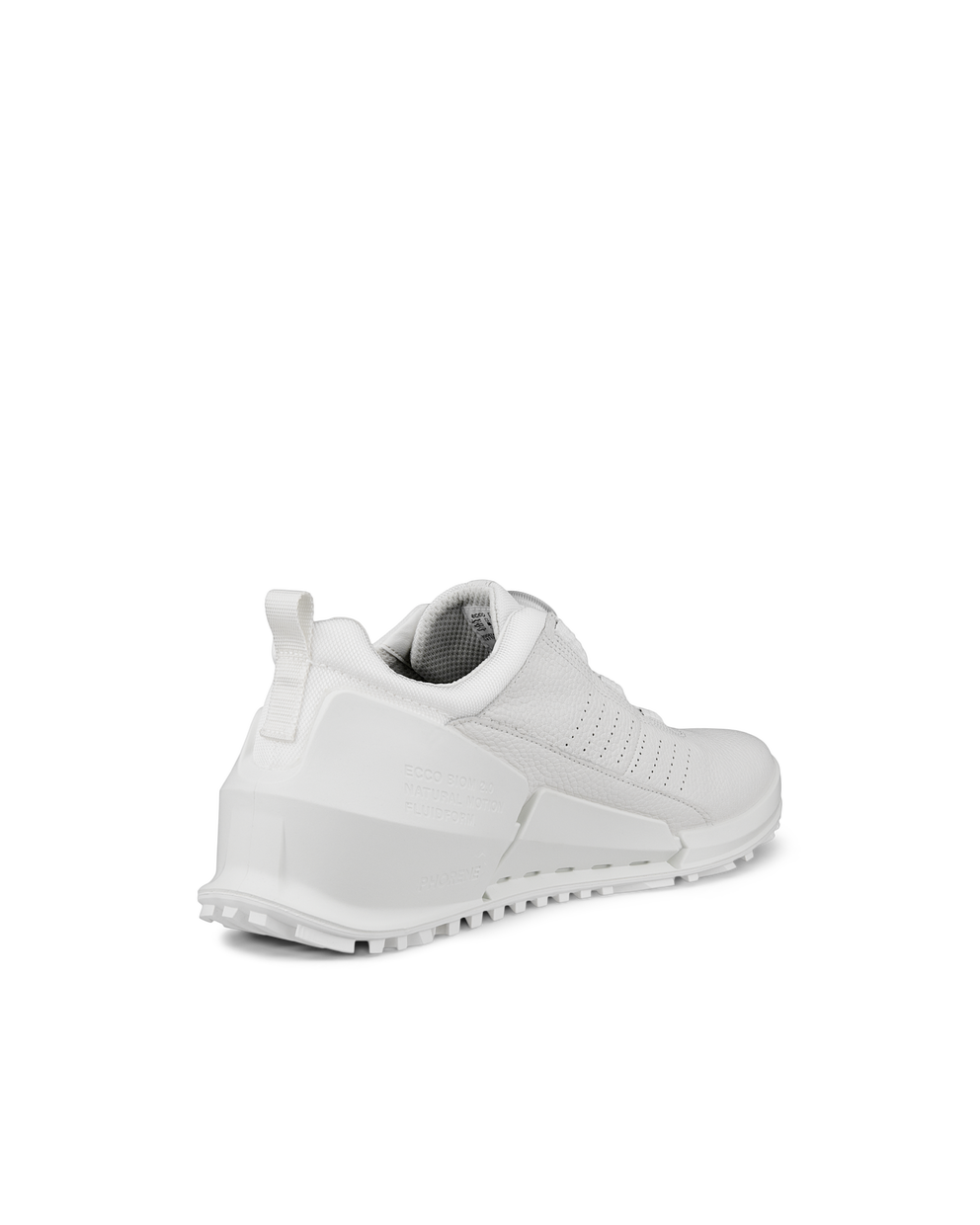 ECCO® Biom 2.0 baskets en cuir pour homme - Blanc - Back