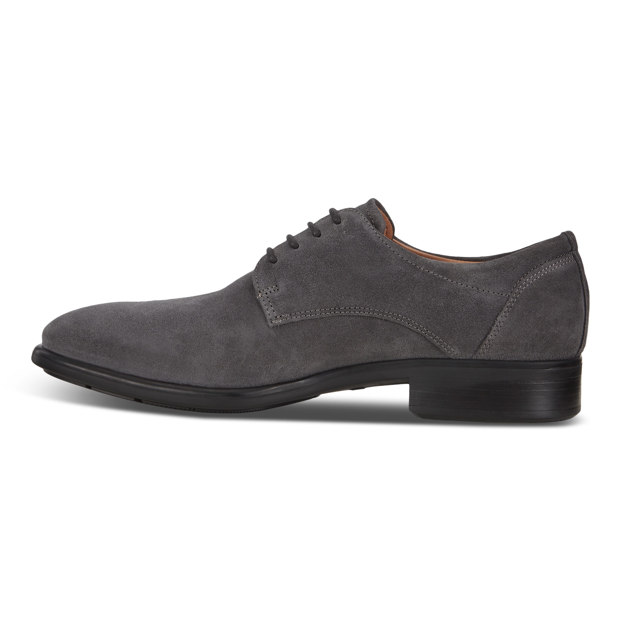 ECCO Citytray Men's Derby - Grey - Inside