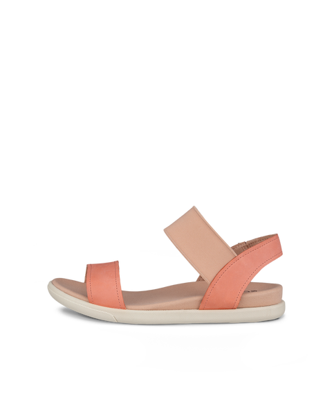 Women s ECCO Damara Brushed Nubuck Sandal Pink