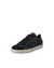 Women's ECCO® Street Lite Leather Sneaker - Black - Main