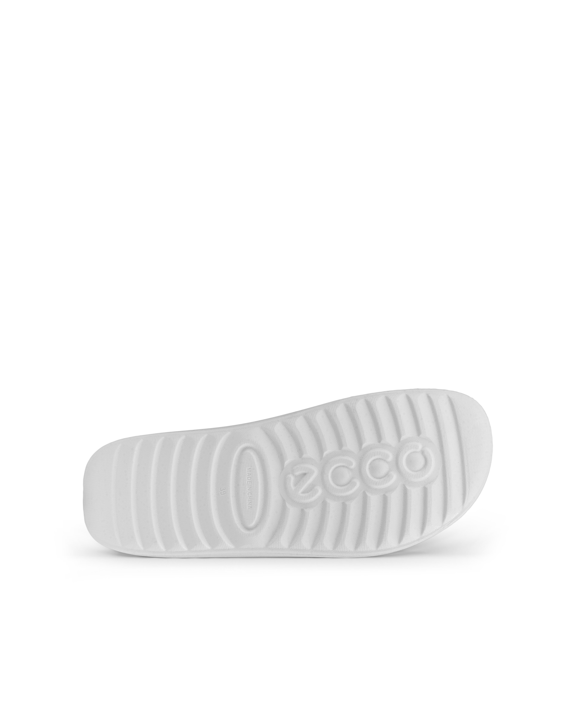 Women's ECCOยฎ Cozmo Slide Slider - White - Sole