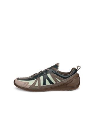 Women's ECCO® Biom Lite Leather Sneaker - Green - Outside