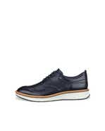 ECCO® ST.1 Hybrid derbies cuir pour homme - Brun - Outside