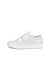 Zapatillas de piel ECCO® Soft 60 para mujer - Blanco - Outside