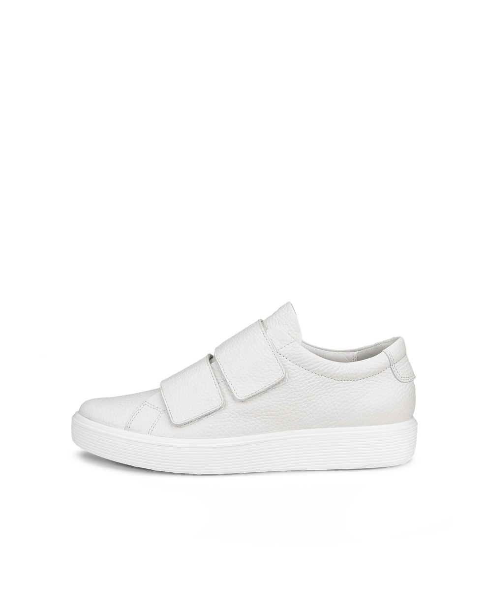 Zapatillas de piel ECCO® Soft 60 para mujer - Blanco - Outside