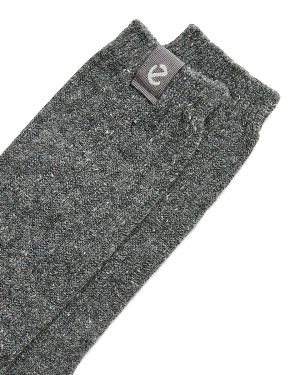 ECCO Hygge Ribbed Socks - Grey - Detail-1