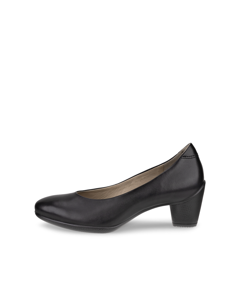 ECCO Women Sculptured 45 MM Plain Pumps - Black - Outside