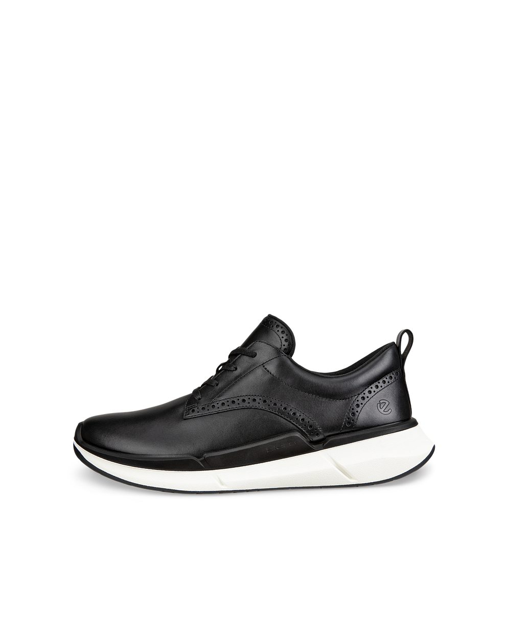 Men's ECCO® BIOM 2.2 Leather Sneaker - Black - Outside