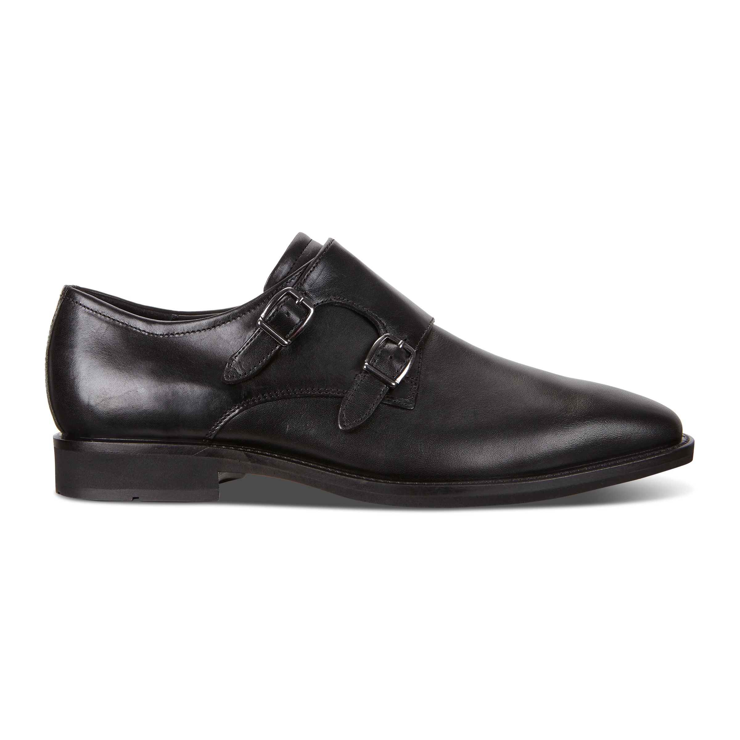 ECCO Calcan Men's Dress Shoe - Black - Outside