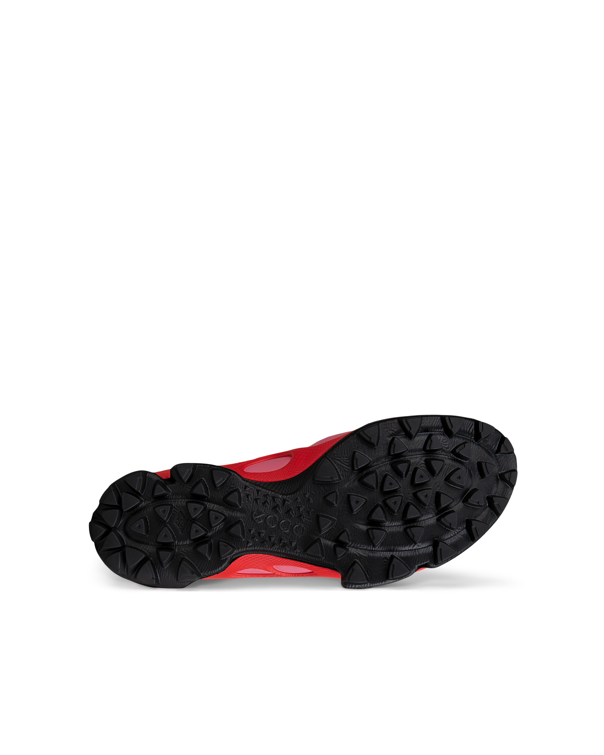 Zapatillas de piel sin cordones ECCO® Biom C-Trail para mujer - Rojo - Sole