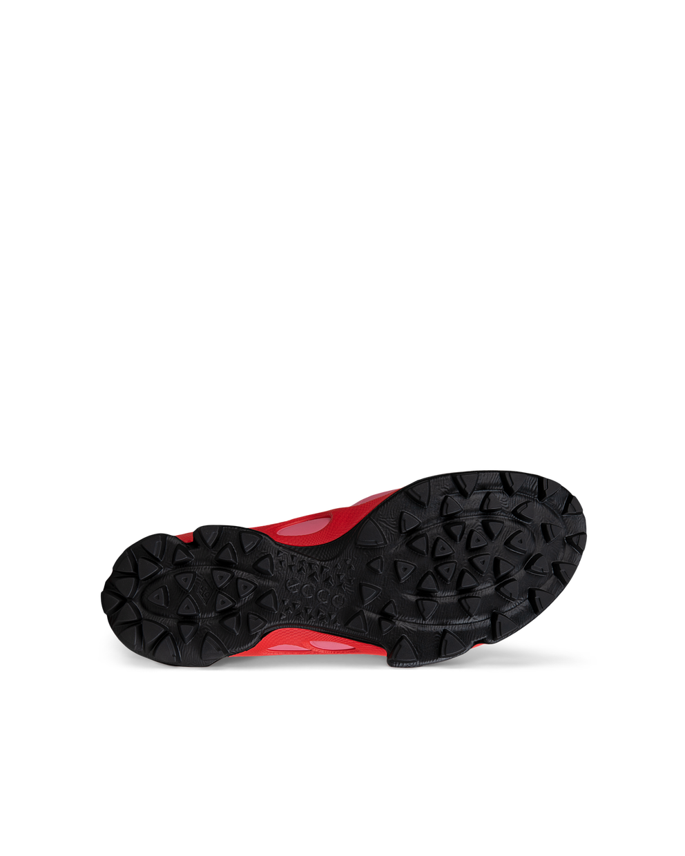 Zapatillas de piel sin cordones ECCO® Biom C-Trail para mujer - Rojo - Sole