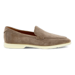 Men's ECCO® Citytray Lite Suede Loafer - Brown - Outside