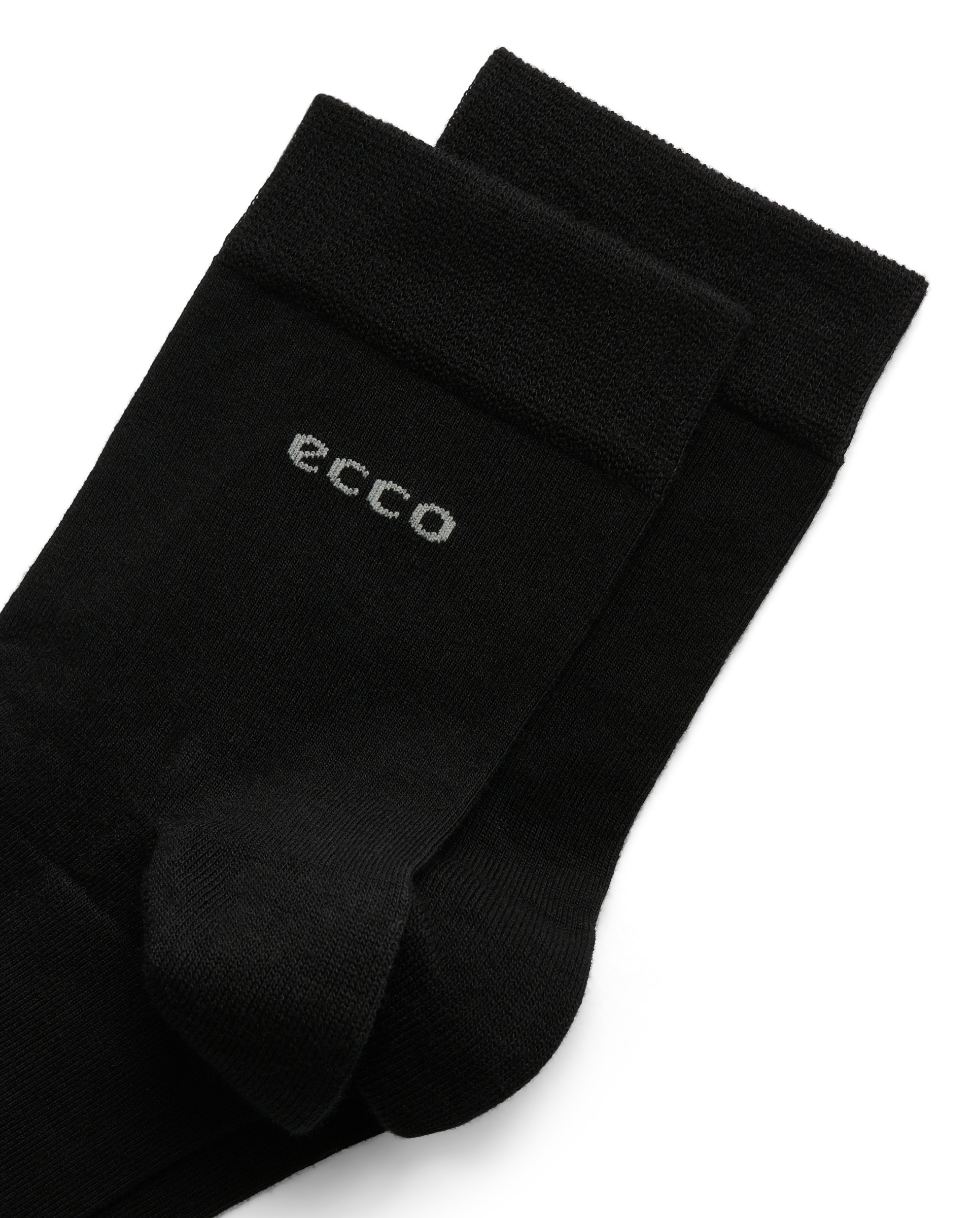 Unisex ECCO® Longlife Ankle Socks - Black - Detail-1