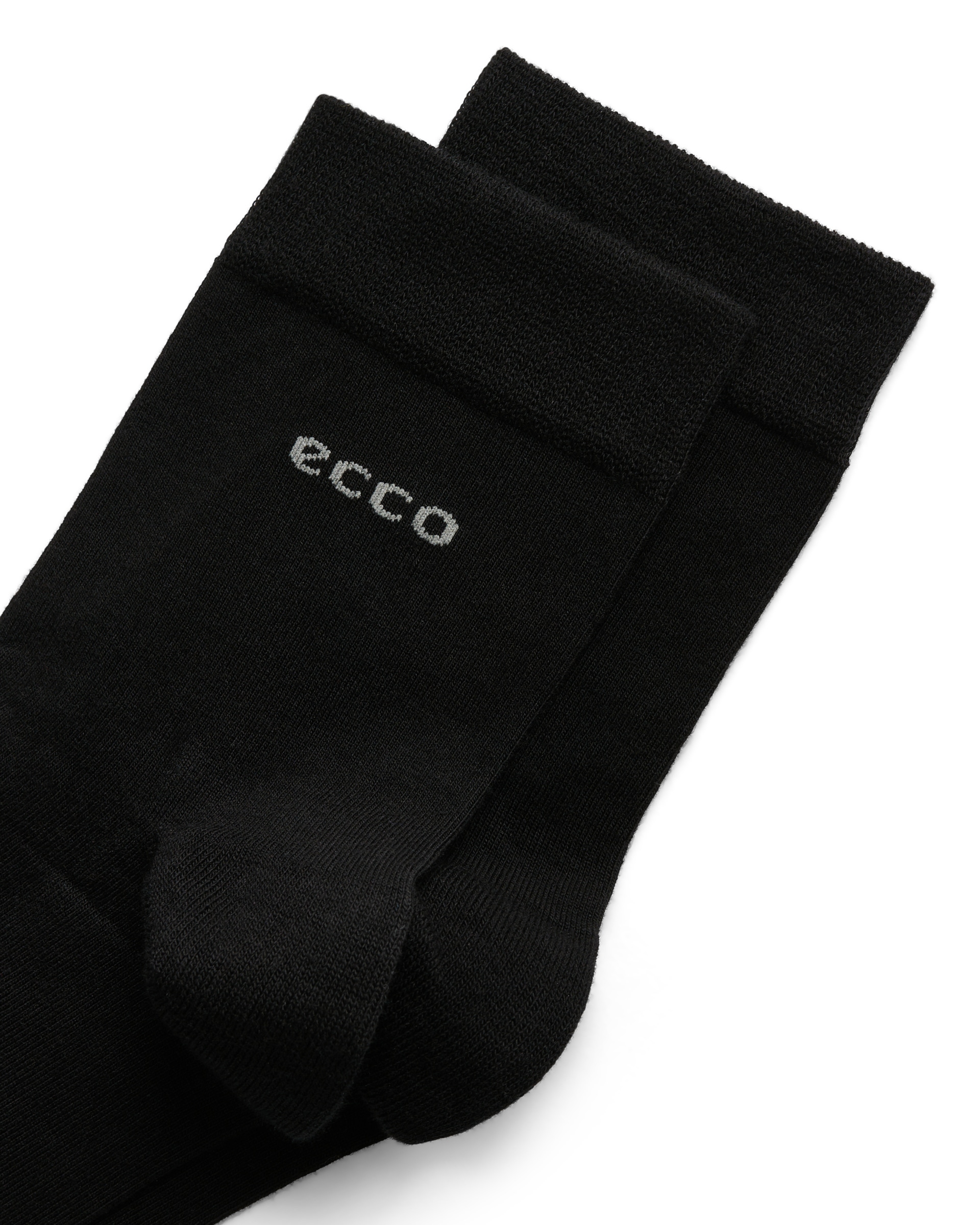 Unisex ECCO® Longlife Ankle Socks - Black - Detail-1