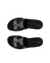 Women's ECCO® Flowt Leather Slide - Black - Top left pair