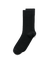 ECCO® Classic chaussettes mi-hautes côtelées pour homme - Noir - Main