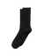 Men's ECCO® Classic Ribbed Mid-Cut Socks - Black - Main