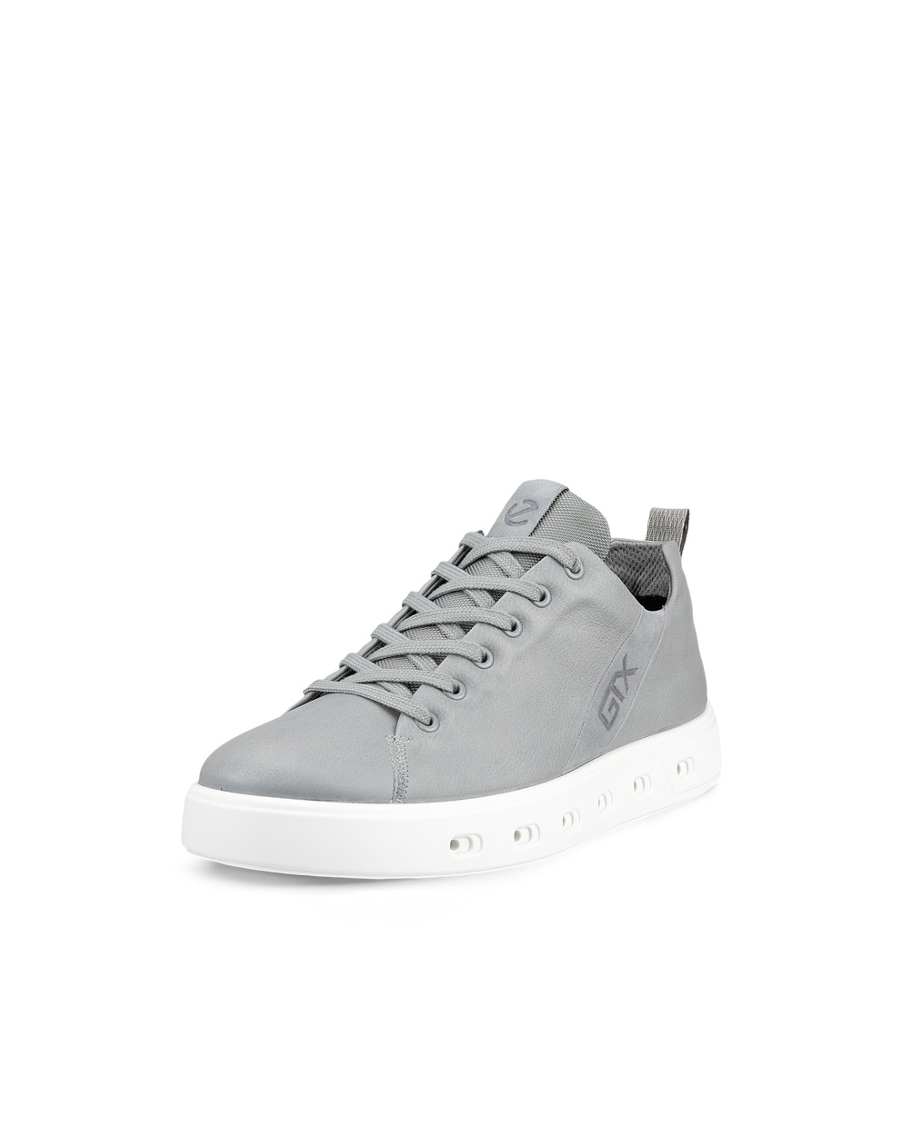 Men's ECCO® Street 720 Leather Gore-Tex Sneaker - Grey - Main