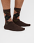 ECCO CLASSIC HARLEQUIN WOMEN'S MID-CUT SOCK - Brown - Lifestyle image-1