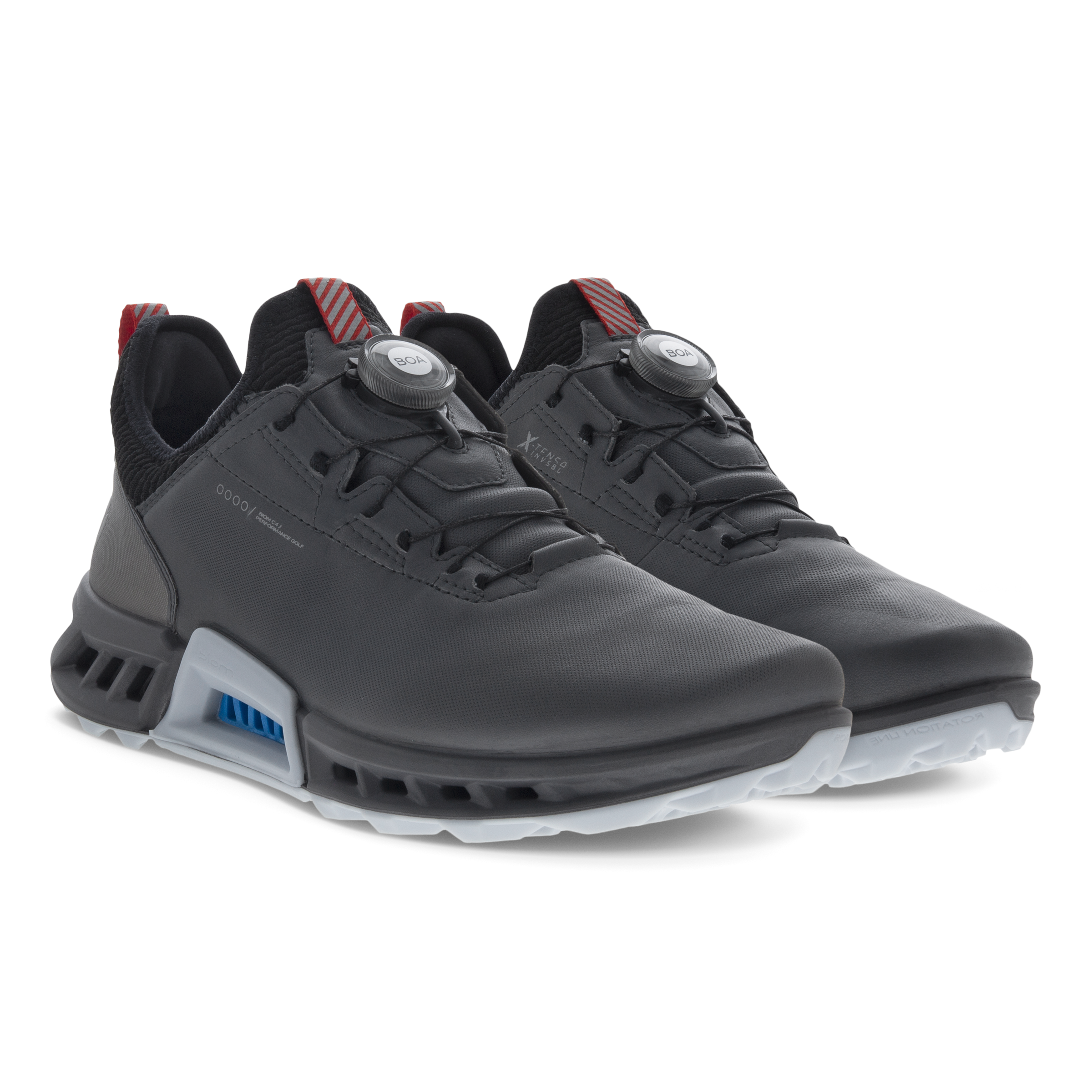 Men's ECCO® Golf Biom C4 Leather Gore-Tex Shoe | Grey