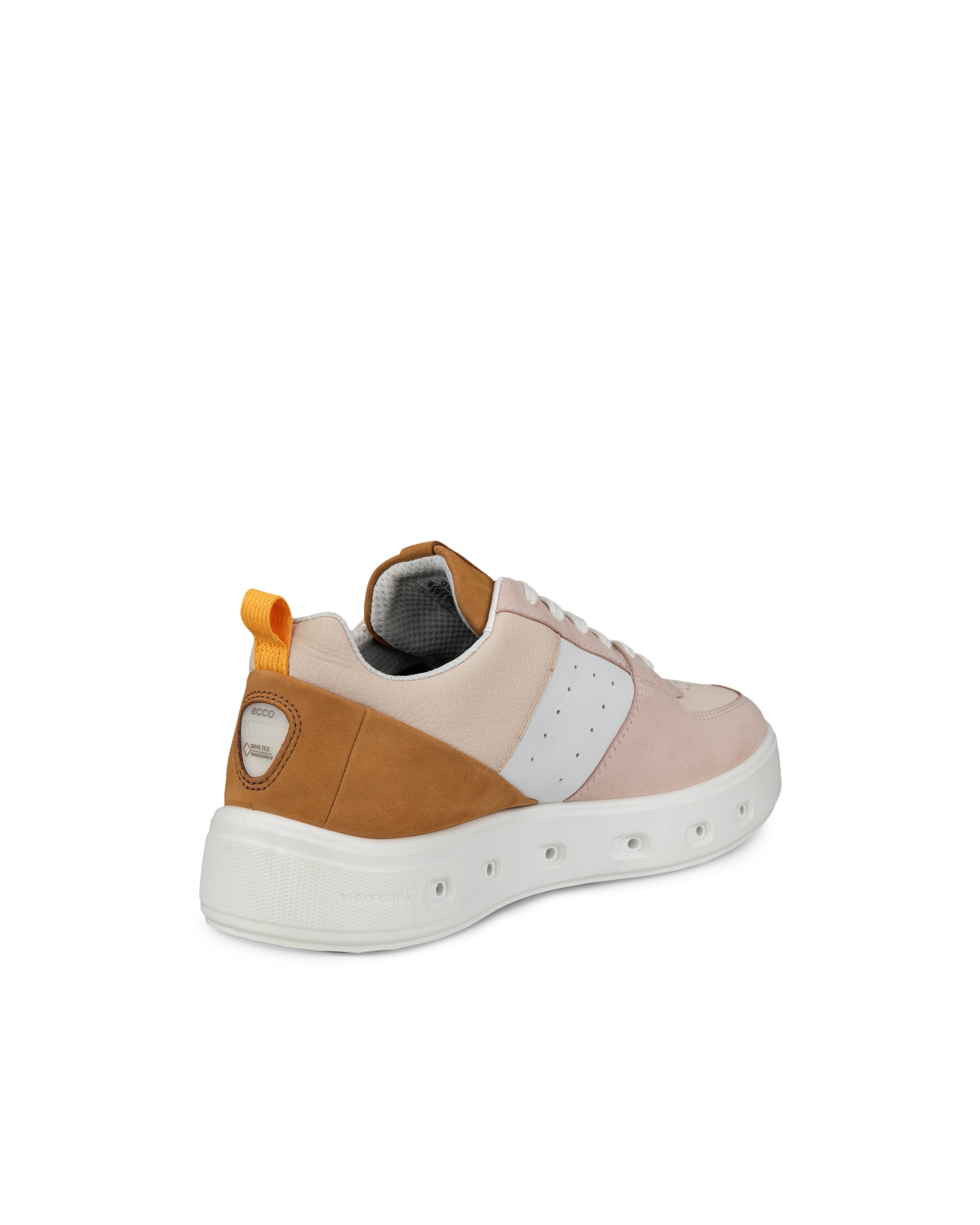 Women's ECCO® Street 720 Nubuck Gore-Tex Sneaker - Pink - Back