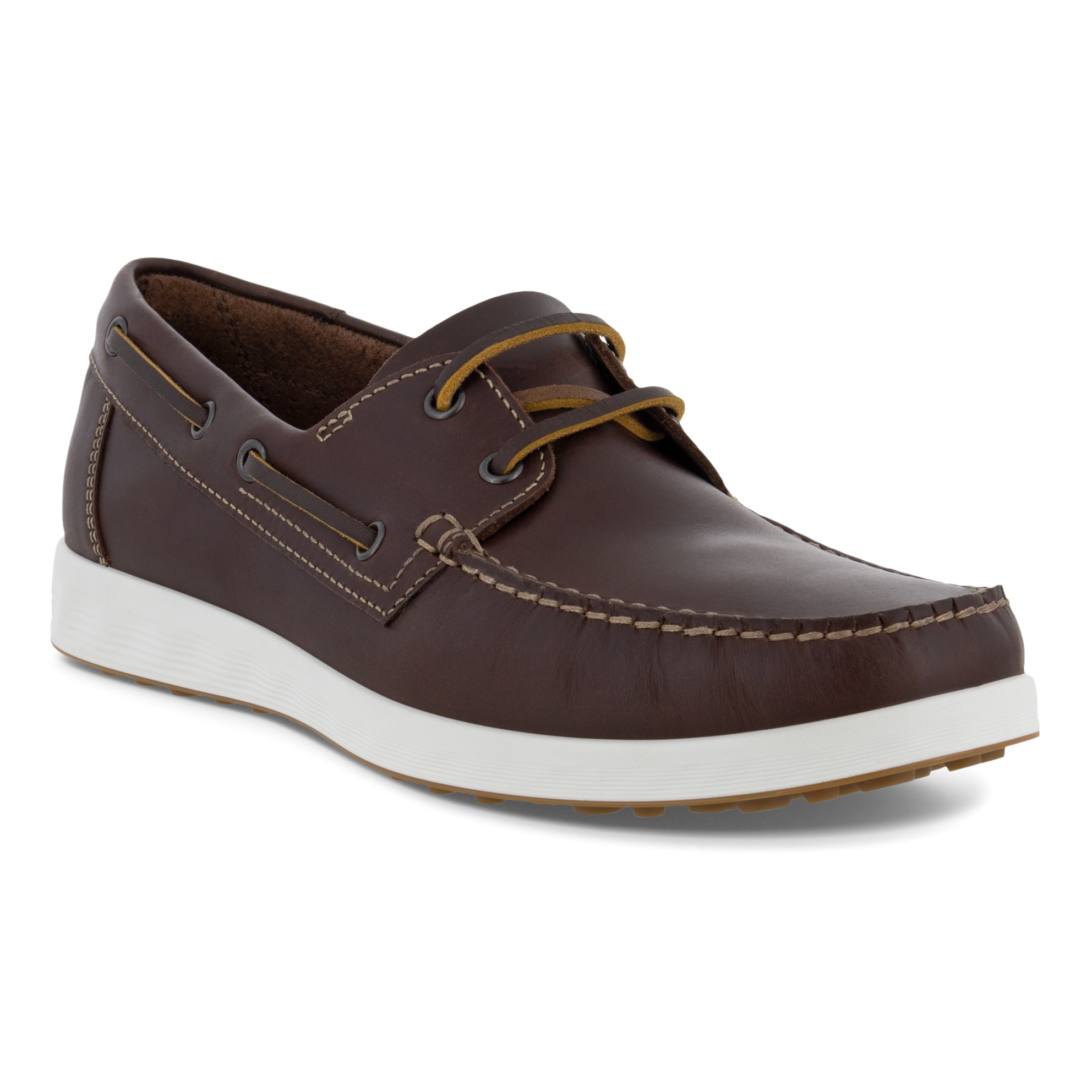 ECCO S-lite Moc Men's Boat Shoe - Brown - Main