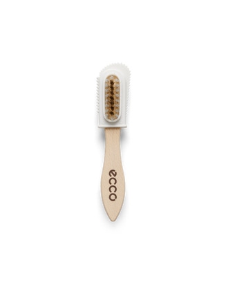 ECCO® Suede & Nubuck Shoe Brush - Beige - Main