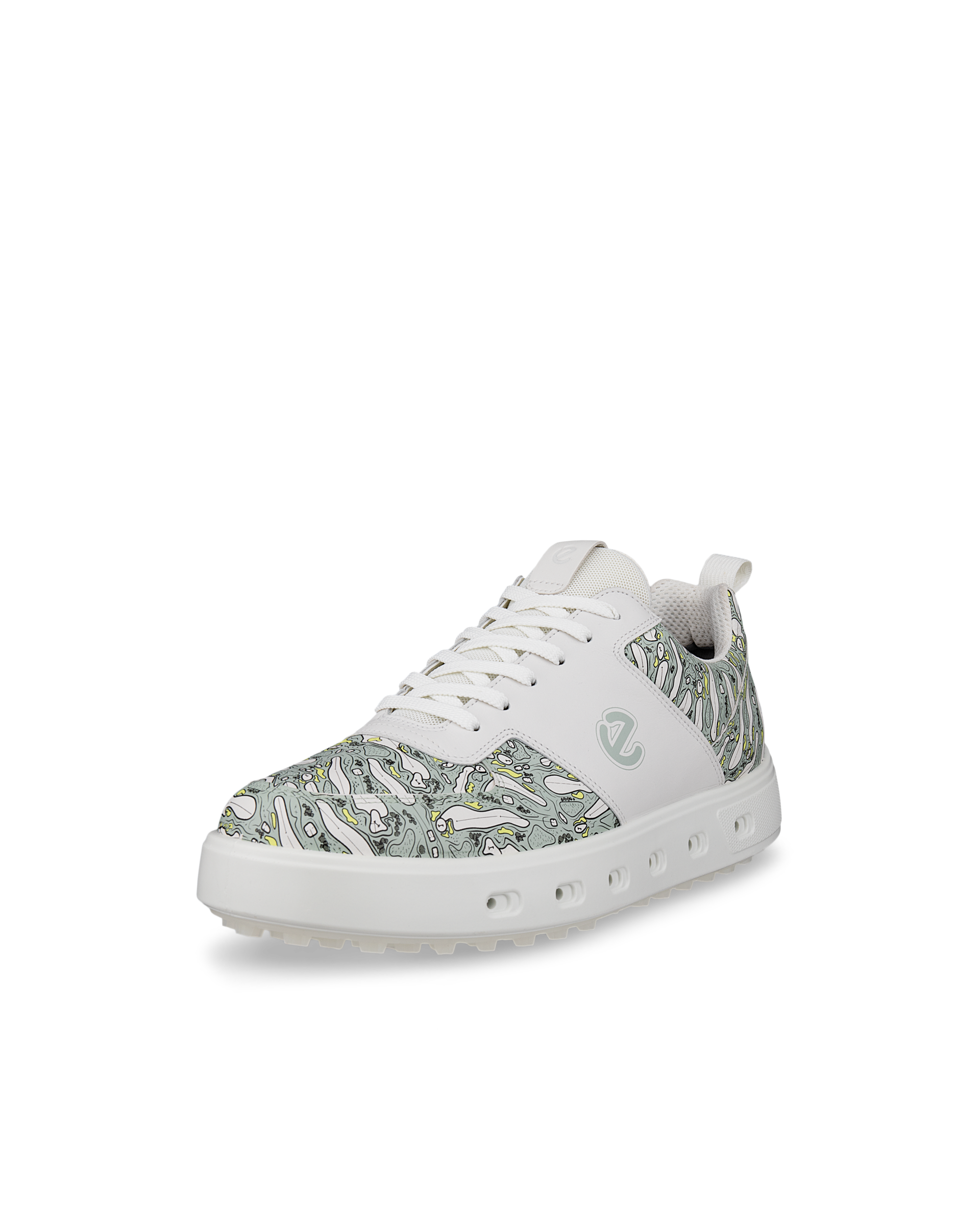 美品！ECCO Golf Street 720 Graphic ゴルフシューズ ECCO Golf Street 720 Hybrid メンズ レザーGore-Texゴルフ