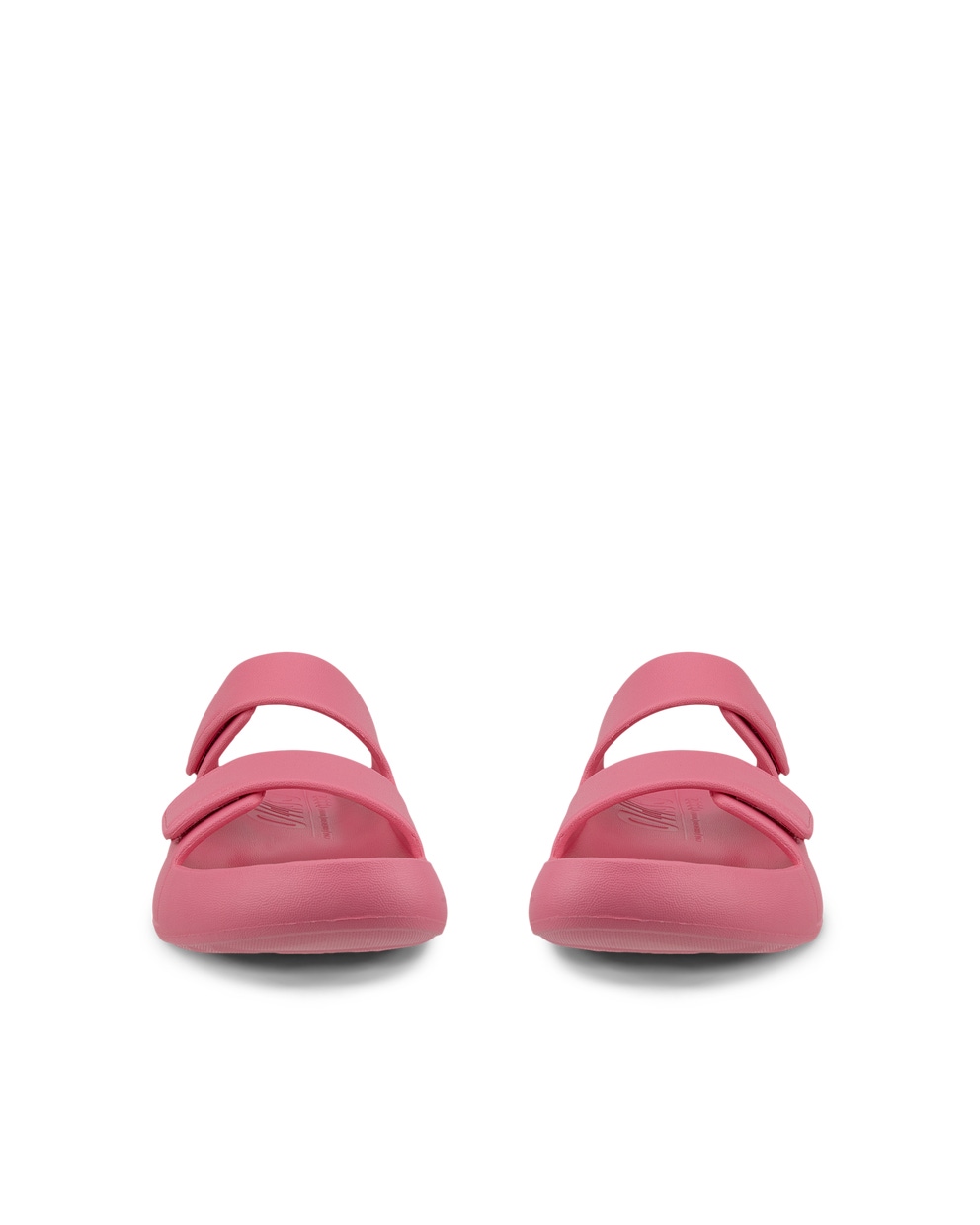 Sandalias con dos tiras ECCO® Cozmo E unisex - Rosa - Front pair