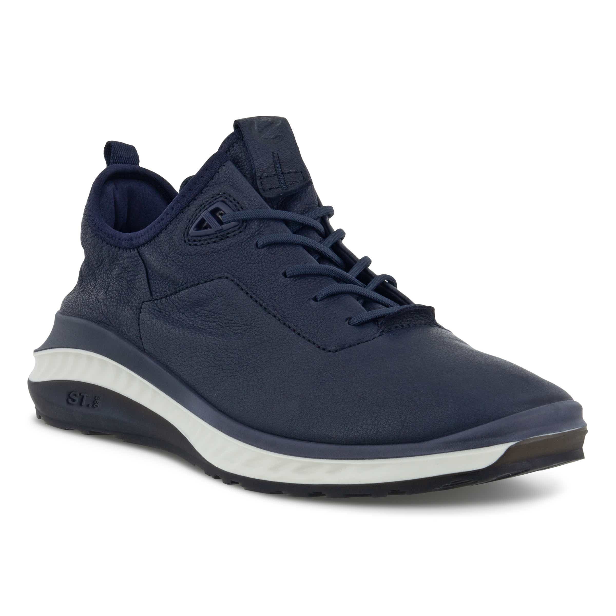 ECCO ST.360 メンズ レザースニーカー - 青 - Main