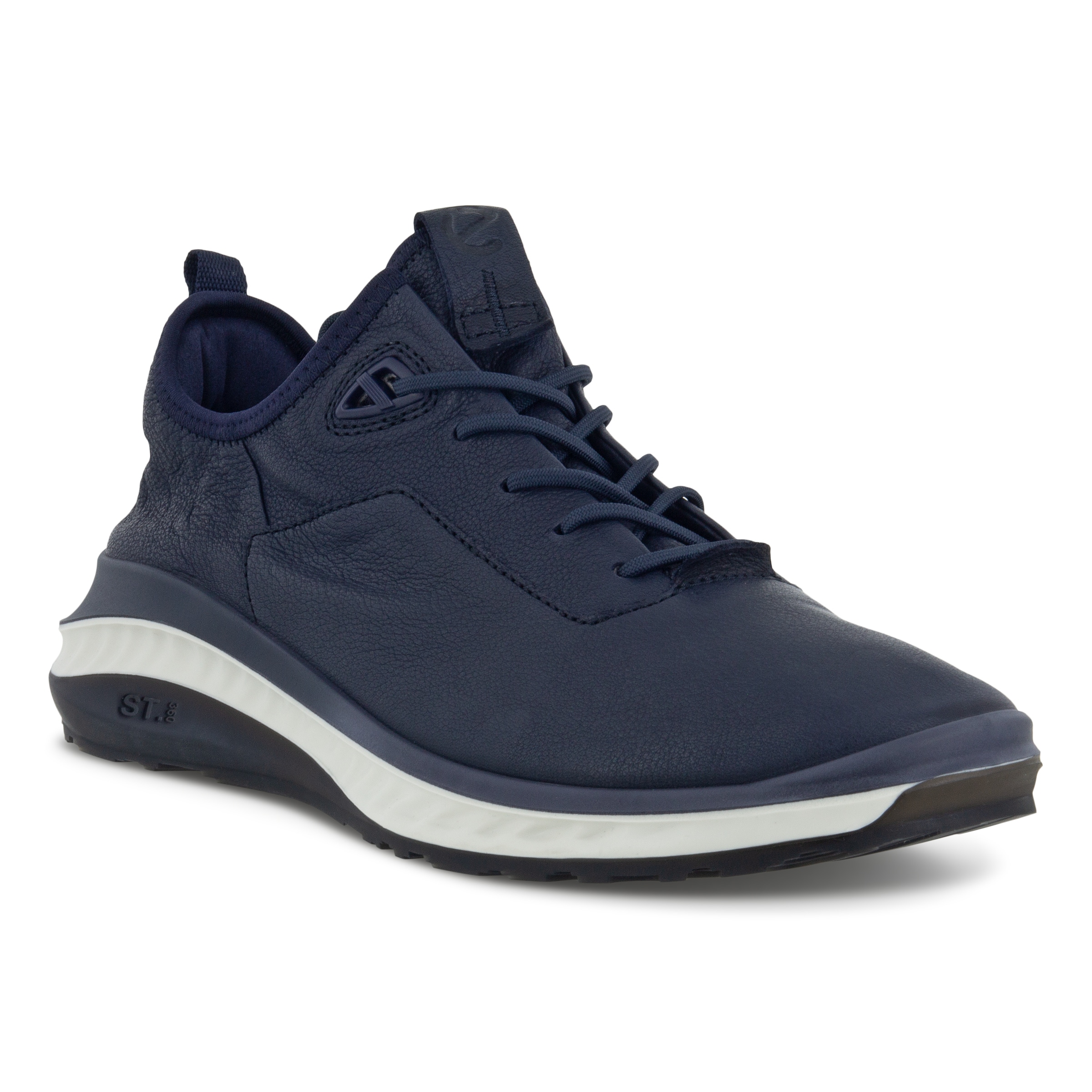 ECCO ST.360 メンズ レザースニーカー - 青 - Main