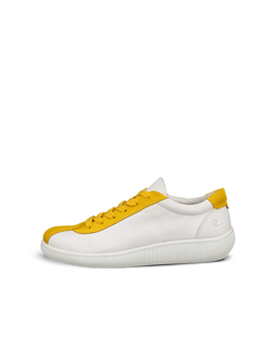 ECCO SOFT ZERO WOMEN'S SHOE - Yellow - Outside